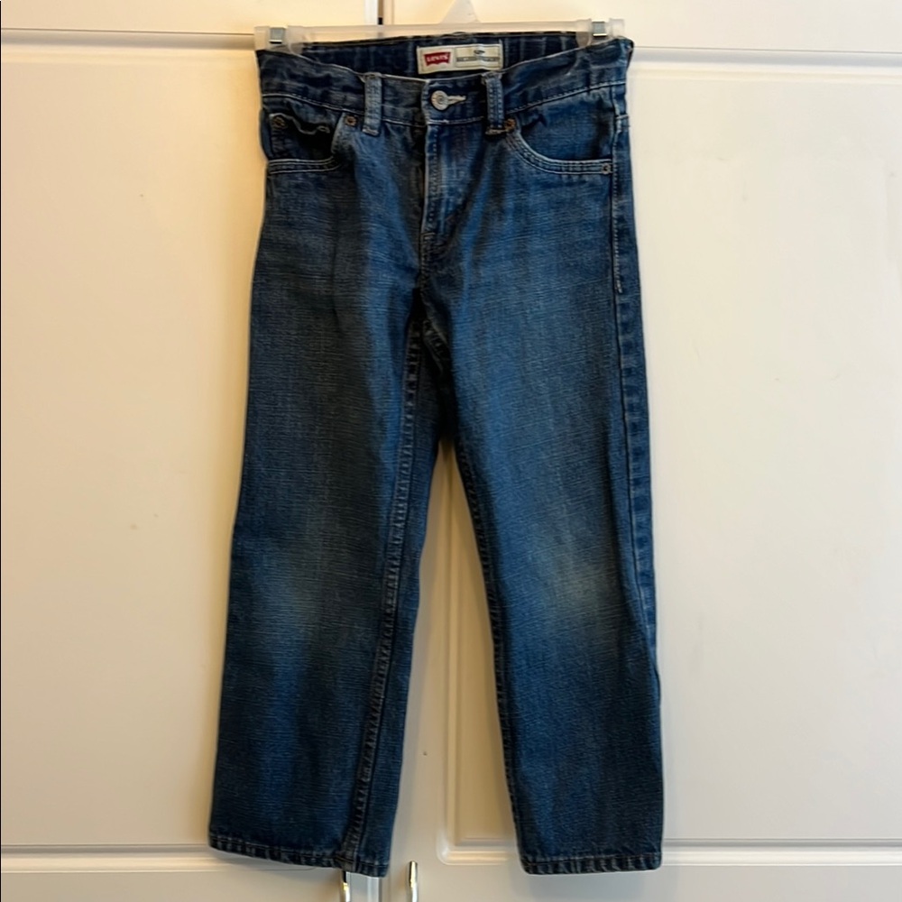 Levi's Blue Straight Jeans Classic Fit
